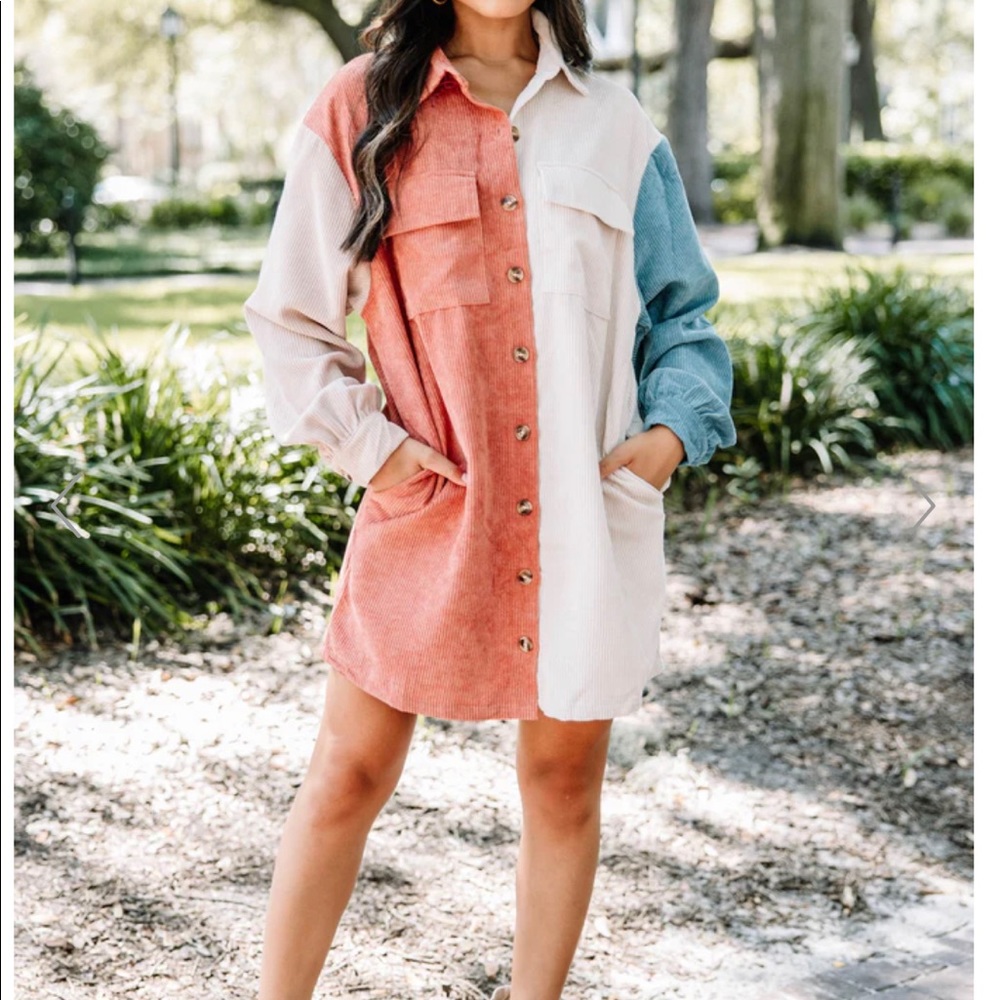 Colorblock Dress